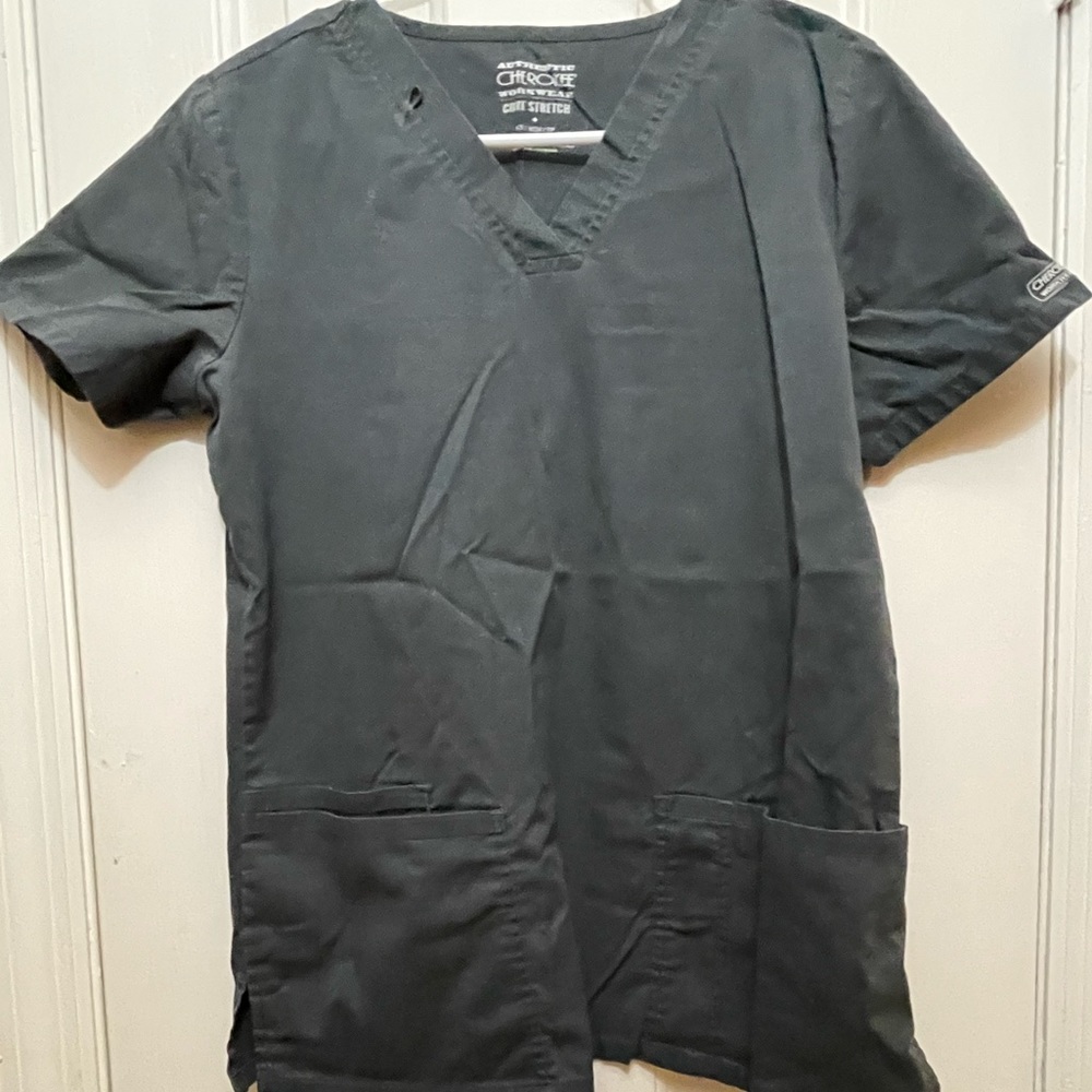 Cherokee core stretch XS cotton scrub tops